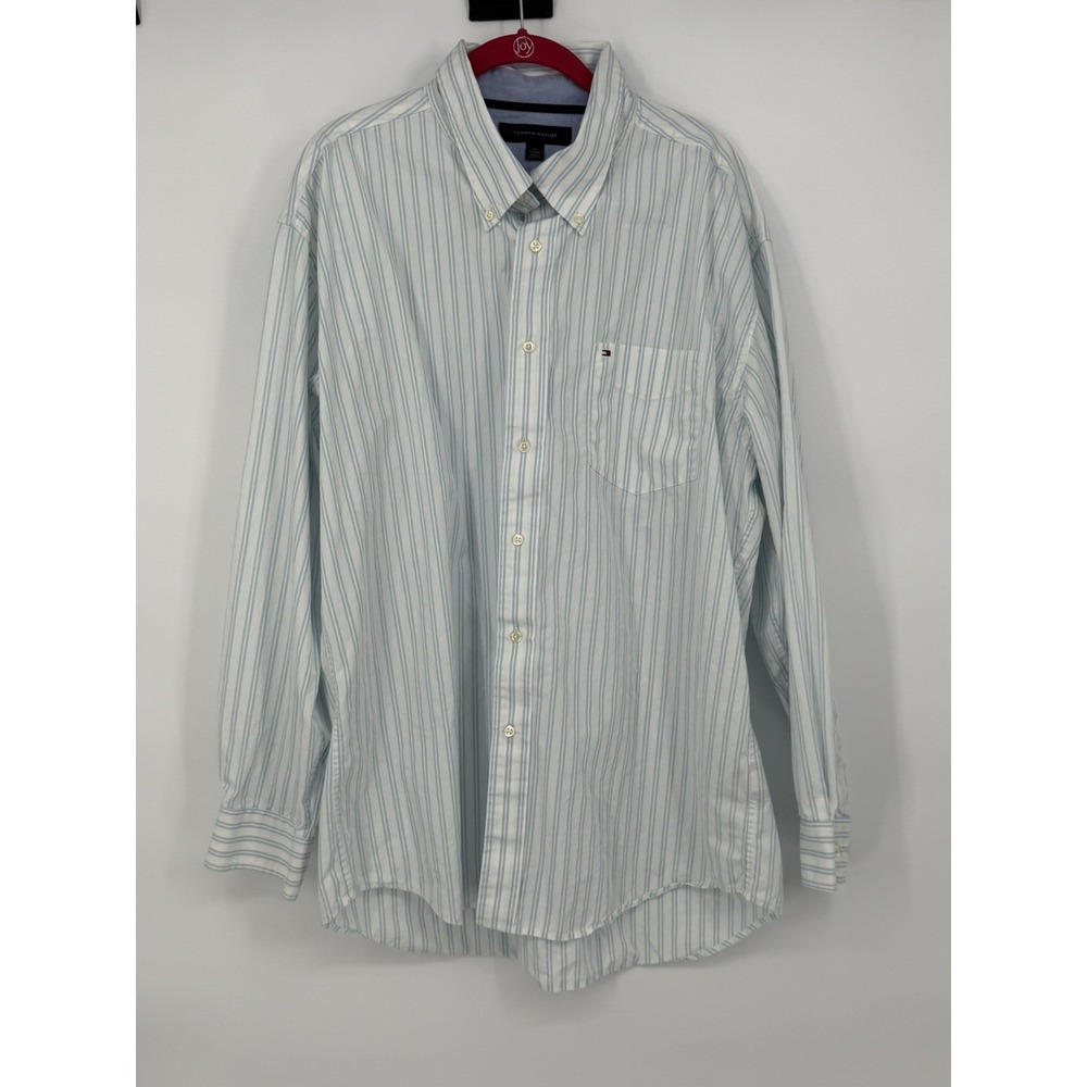 Tommy Hilfiger Men's Long Sleeve Button Down XL
